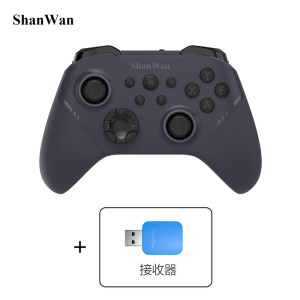 
The first choice for high-end entry-level.ShanWan mobile wireless game controller Q34B dual Hall rocker three-mode connection one-click switching classic Xbox button layout 1000 return rate rapid response