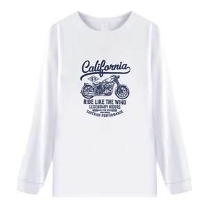 
260g pure cotton long-sleeved t-shirt for men spring and autumn 2026 new casual versatile loose casual top bottoming shirt