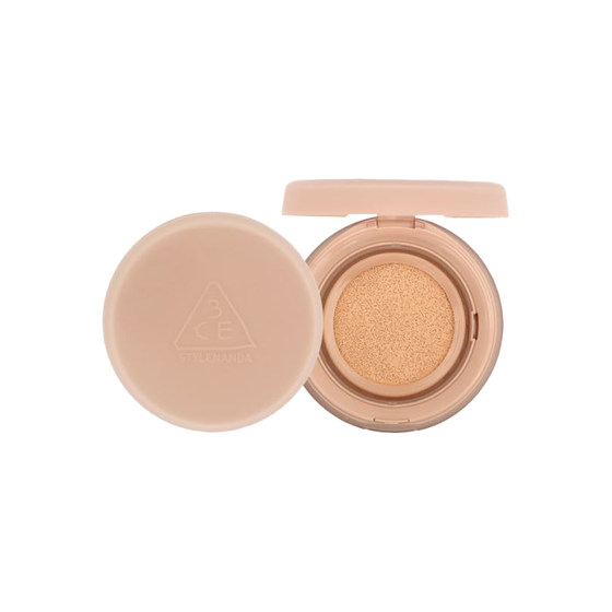 
3ce air cushion matte water light foundation small milk shell air cushion clear moisturizing moisturizing concealer long-lasting with replacement core for women