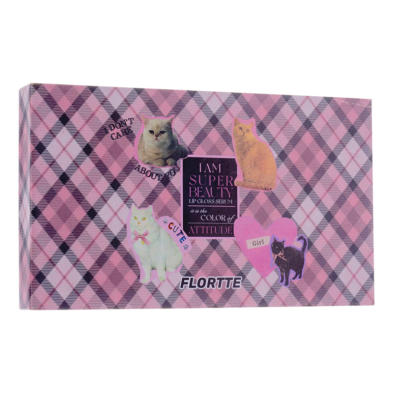 Flortte Flower Loria Melia Lip Essence Honey Glaze Gift Set