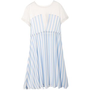 
Happy House striped splicing maternity dress 2026 new slim maternity dress trendy mom summer outer wear maternity dress