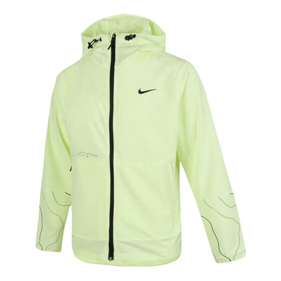 NIKE Nike Jacket Men's Spring New Skin Clothing Lightweight Breathable Quick-Drying Sports Hooded Jacket IF0373-731