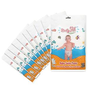 
Swimming diapers waterproof diapers for babies and babies repetitive swimming trunks disposable pull-up pants for children
