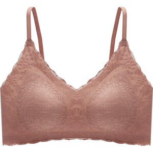 [Little Dolphin Underwear] Ivis' small breasts show big bra with a small gathering of lace underwear for women without steel bra