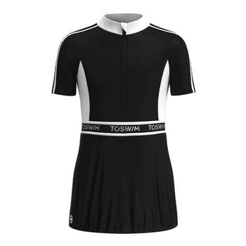 toswim children's swimsuit girl skirt style
