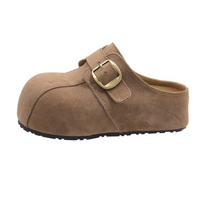 
Baotou thick-soled heighten Birkenstocks half-flop women's spring outer wear 2026 new outing Muller slip-on slip-on shoes