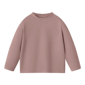 
Authorized Zhende velvet] Xiahu Shijia children's De velvet long-sleeved T-shirt autumn and winter warm base shirt for boys and girls 129