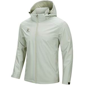 
KELME sports jacket for men and women, 2026 spring woven hooded jacket, windproof and waterproof