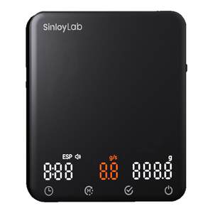Sinloy Italian coffee scale 3.0 time scale type-c charging hand-pull weighing coffee electronic scale