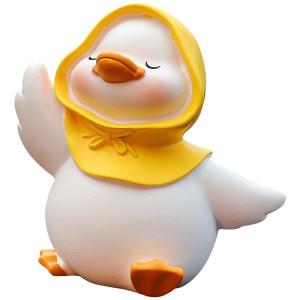
Internet celebrity little duck car ornaments 2026 new creative cute car center console interior decoration ornaments for women
