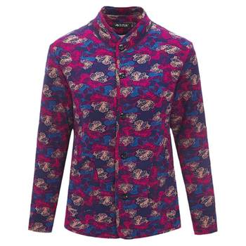 Seven sheep wool warm coat thickened cotton coat loose
