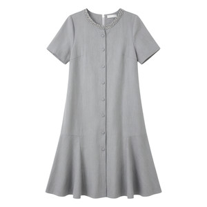 
Fisher-Price Maternity Dress Summer Loose Tencel Linen Commuting 2026 New Maternity Dress Women's Pregnancy Summer Dress