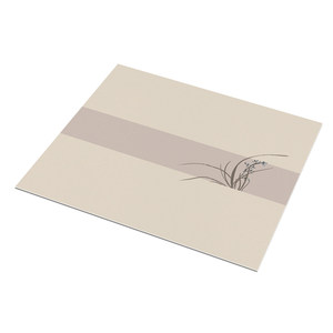
Chinese Zen bedside table mat waterproof and anti-scalding desktop protection mat no-wash silicone tablecloth small size dustproof cover