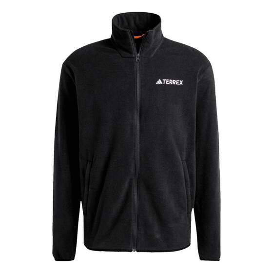 
Comfortable and simple daily outdoor hiking sports stand-up collar fleece jacket for men in autumn adidas TERREX