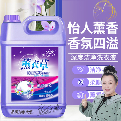 薰衣草香气洗衣液持久留香去污去渍除螨孕婴可用多效合一香氛衣物