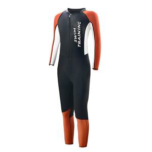 
2025 new style boys long sleeve trousers one-piece swimsuit boys teen swimsuit surfing and diving suit children