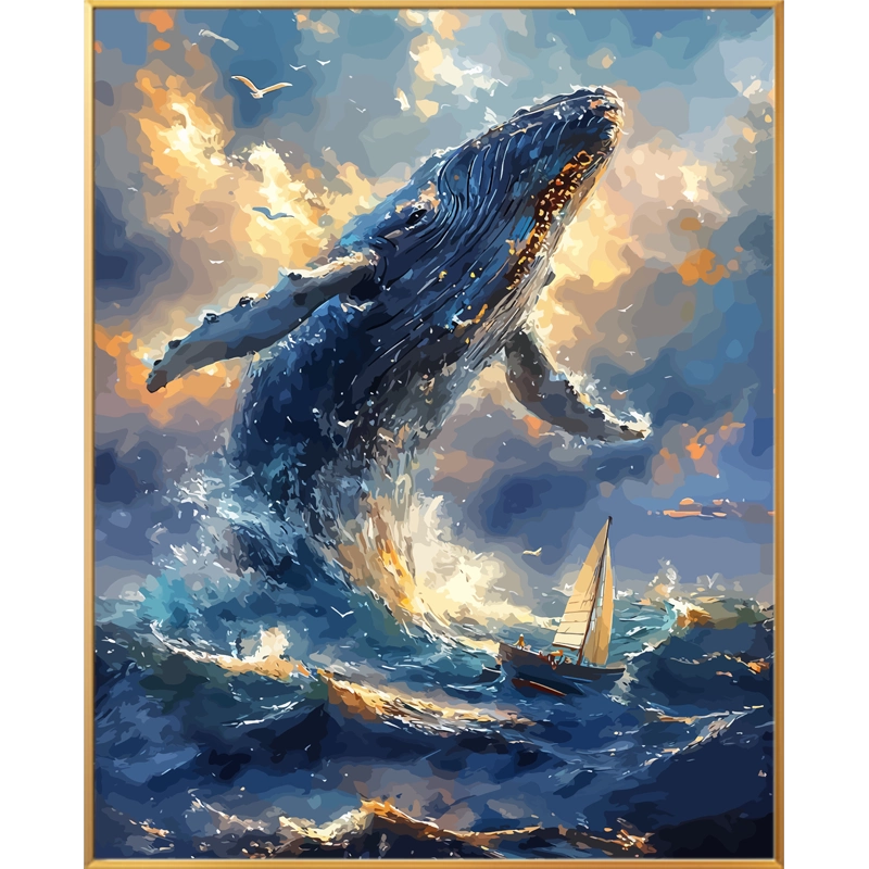 抽象的な魚の油彩画 抽象画 原画 現代アート 絵画 海 金魚 キャンバス｜Yahoo!フリマ