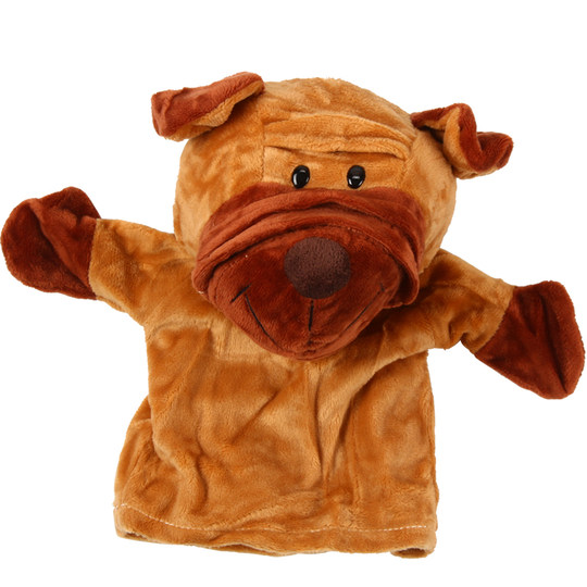 Soothing Puppet Toys with Movable Mouths - Children's Animal Gloves ...