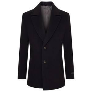 
[100% sheep wool double-sided woolen woolen woolen coat] New winter style men's business casual fashion woolen coat