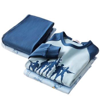 [Buyers’ Favorite Style] Boys Pure Cotton Autumn Clothes Cat Man