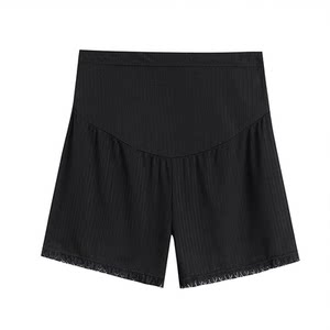 
Jingqi maternity safety pants summer thin anti-exposure large size ice silk leggings with skirt shorts women's maternity wear