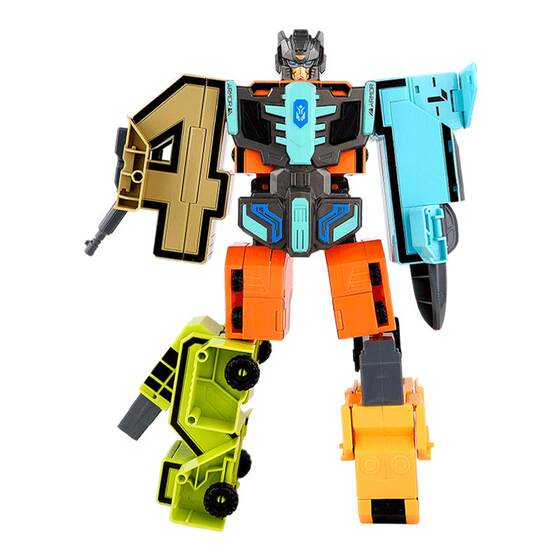 Increase digital boys puzzle toy fitting robot letters genuine deformation gift children 3-4 King Kong 5-9