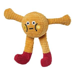 QZee waffle sounds pet toy dog ​​tooth catnip teeth grinding ball self-heat bite companionship to relieve boredom