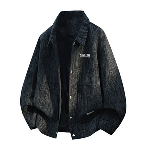 
Mark Huafei corduroy new jacket men's spring and autumn American fashion brand men's casual spring wear jacket