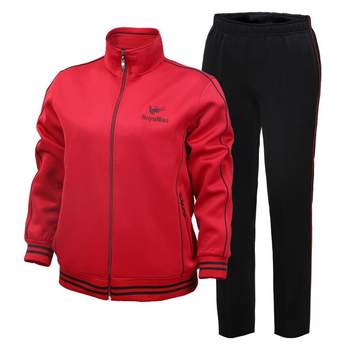 New middle-aged and elderly spring and autumn sportswear polyester fashion