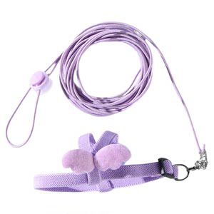 
Let the parrot fly with a rope that won't hurt your feet. Bird walking artifact. Peony black phoenix and tiger skin bird walking rope. Parrot supplies strap type.