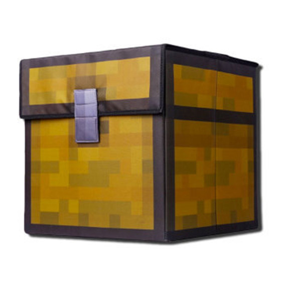 
My Mini World Peripheral Treasure Box Magnetic Cube Storage Box Yellow Box Storage Box Model Storage Box Toy