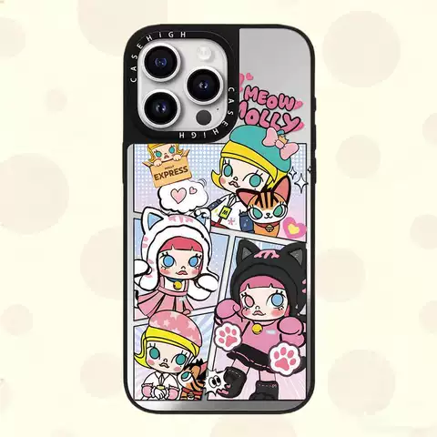 MagSafe Molly “Meow Molly” Cat Character 24 Phone Cases for iPhone 17, 16, 15, 14 and 13