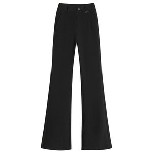 
Meng Shuya thickened micro-flared down pants for women winter outer wear Northeast Snow Country flared pants slim cotton pants cold-proof pants