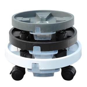 Environmentally friendly PP resin thickened large load-bearing belt drawer mobile tray gardening supplies water connection tray universal wheel support