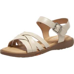 
Bata fashion sandals women's shopping mall new sheepskin comfortable soft sole one-strap sandals AYJ07BL5