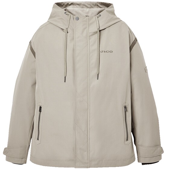 
[Shopping Mall Popularity] Jack Jones Men's Winter Removable Liner Hooded Down Jacket 225423005