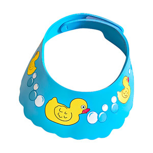 Dr. Ma Dr. Baby Babies Washing Hat Ducky Duck Bathing Bathing Big Bath Hats Magic Sticker Children's Shampoo

