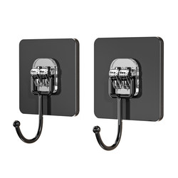 Hook, strong adhesive hook, no punching required, strong load-bearing, no trace