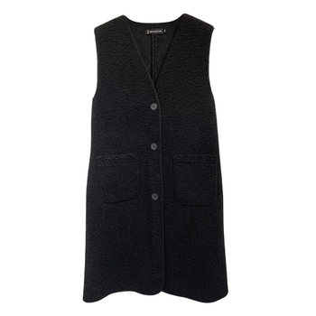 
Sheep wool all-in-one mid-length vest Phoenix Yiwu