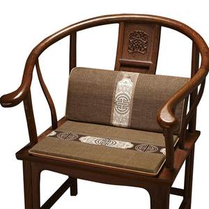 
New Chinese style waist cushion mahogany sofa pillow office waist cushion chair cushion cushion integrated custom