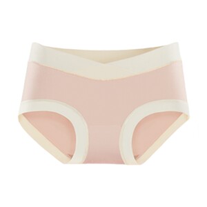 
Maternity underwear women's pure cotton antibacterial pregnancy and postpartum special seamless mid-waist thin antibacterial low-waist square angle
