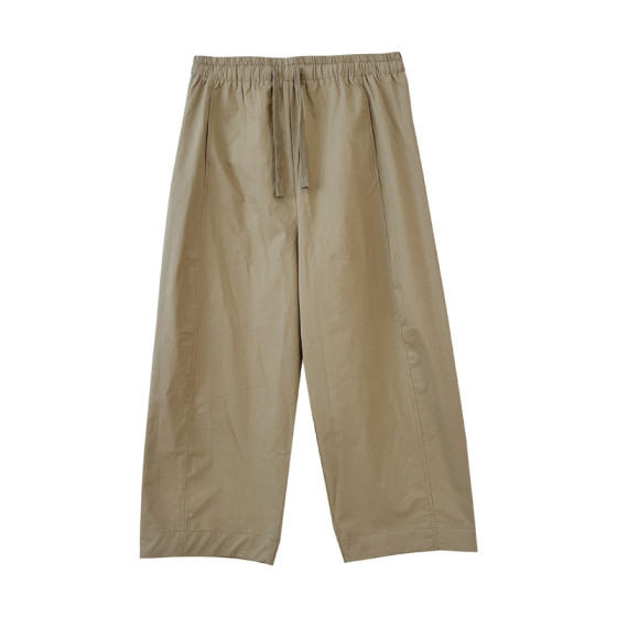 
Nochu Thin No Support Belly Cotton Balloon Pants Maternity Pants Summer New Drawstring Small Breathable Cool Pants