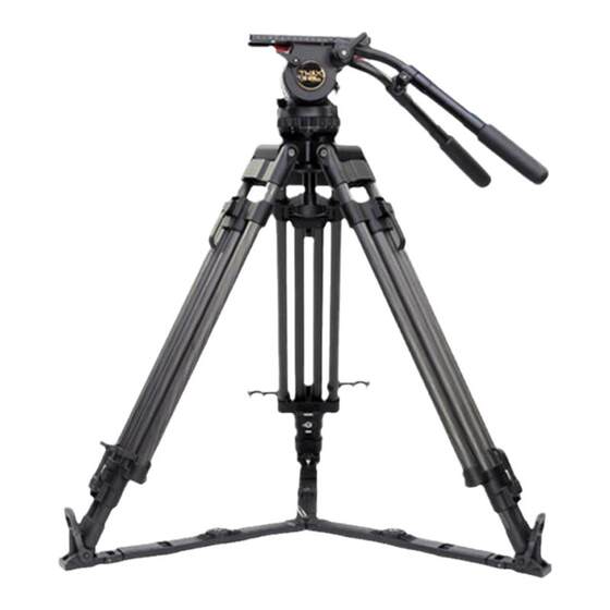 
TERIS TX-V15L PLUS carbon fiber tripod set 100mm bowl mouth hydraulic damping head dynamic balance SLR micro-Single stable shooting professional film and television tripod