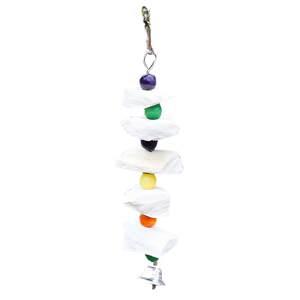 Demon bone parrot dedicated Xuanfeng tiger peony parrot grinding rod, calcium, biting toy supplies snack big pieces