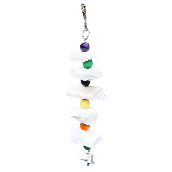 Demon bone parrot dedicated Xuanfeng tiger peony parrot grinding rod, calcium, biting toy supplies snack big pieces