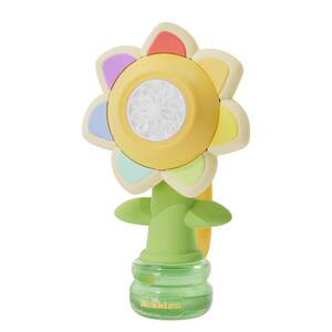 
Seven-color flower bubble machine internet celebrity fully automatic handheld electric bubble gun rod 2025 hot children's toys boys and girls