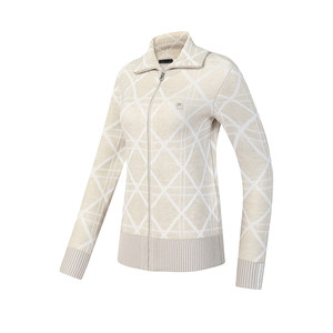 
Yin Ruoning's same style FILA official long-sleeved woven jacket women's spring new golf sweater