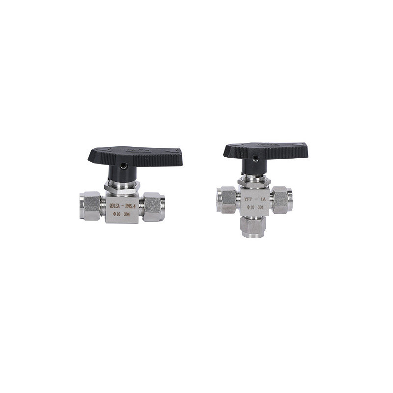Valvola A Sfera In Acciaio Inox V4A Passaggio Totale - Filetti 1/4" Fino A 1" - 1/2/3 Pezzi - Foto 2