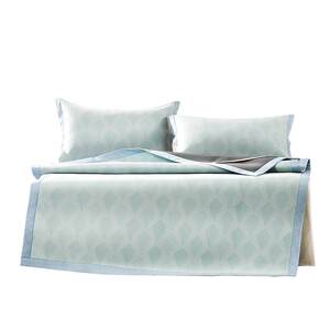 Fuana ice silk mat, type A, antibacterial, machine washable, cool soft mat, bed sheet, dormitory single and double summer