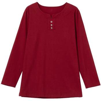 
Western-style loose-fitting outer wear for middle-aged mothers